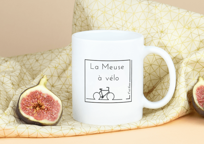 Mug "La Meuse à Vélo c'est beau"